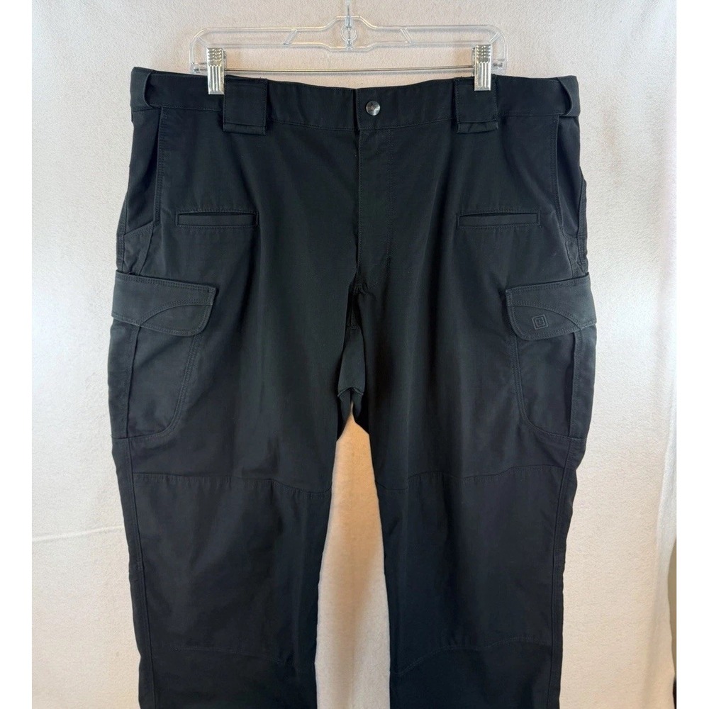 5.11 Tactical Stryke Cargo Pants Mens 40x30 Black 74369 Flex-Tac 2-Way Stretch